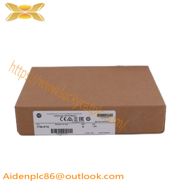 Allen Bradley 1756-IF16 ControlLogix 16 Pt A/I Module - High Precision Analog Input Solution