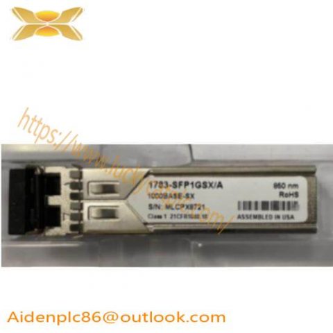 Cisco 1783-SFP1GZX Compatible TAA 1000Base-ZX SFP Transceiver Module (SMF, 1550nm, 80km, LC, DOM) for Industrial Control Systems