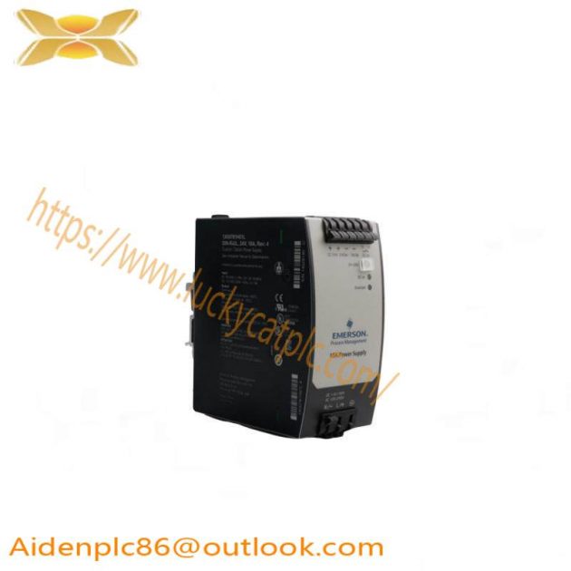 EMERSON 1X00781H01L Power Supply, Designed for Industrial Control
