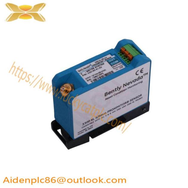 BENTLY NEVADA 3300/16 Dual Vibration XY/GAP Monitor, Industrial Monitoring System