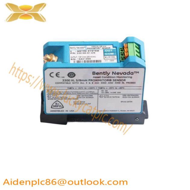 Bently Nevada 3300/20-13-03-01-00 Proximiter Cable - Precision Control Module for Industrial Automation