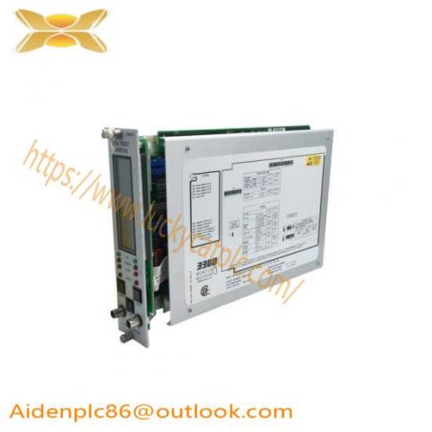 Bently Nevada 3300/20 Dual Thrust Monitor, Advanced Monitoring for Industrial Control Systems