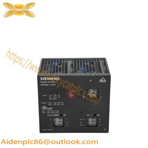 SIEMENS 3RX9306-1AA00: High-Performance AS-Interface Combi-Power Supply