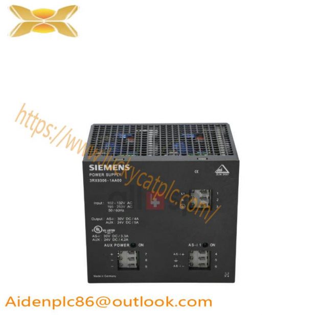 SIEMENS 3RX9306-1AA00: High-Performance AS-Interface Combi-Power Supply