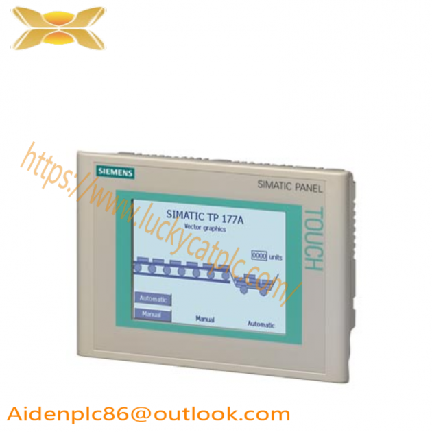 SIEMENS 6AV6642-0AA11-0AX1 Touch Panel TP177A, Industrial Control Solutions
