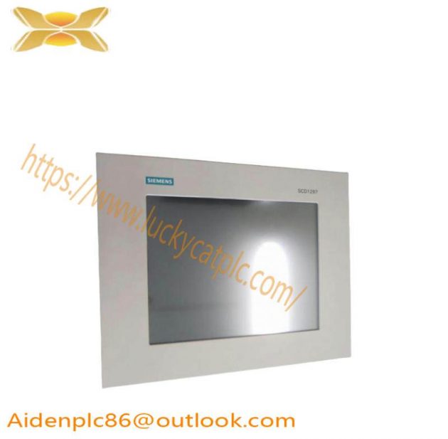 SIEMENS 6AV8100-0BB00-0AA1 LCD Monitor: High-Resolution Touchscreen for Industrial Automation