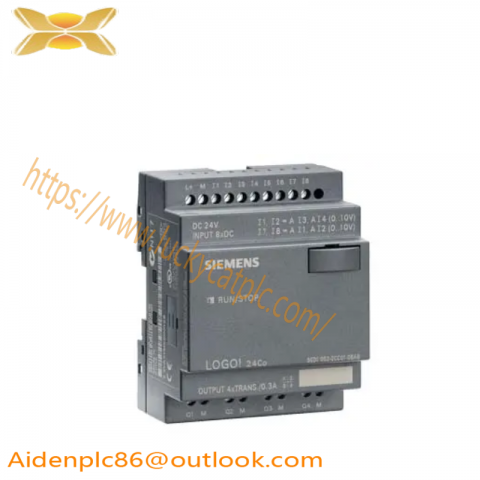 SIEMENS LOGO! 24RCE Logic Module, 6ED1052-2CC01-0BA6, PLC Modules