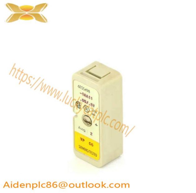 SIEMENS 6ES5498-1AA11 Analog Input SubModule for Industrial Control Systems