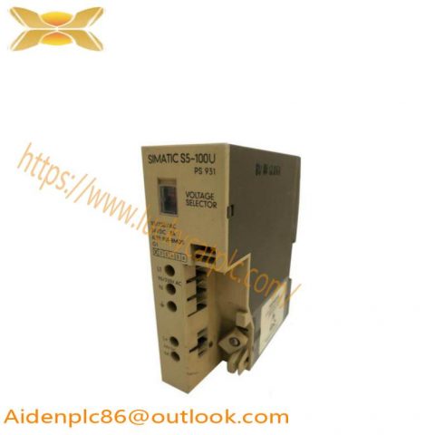 SIEMENS 6ES5931-8MD11 Industrial Power Supply Module