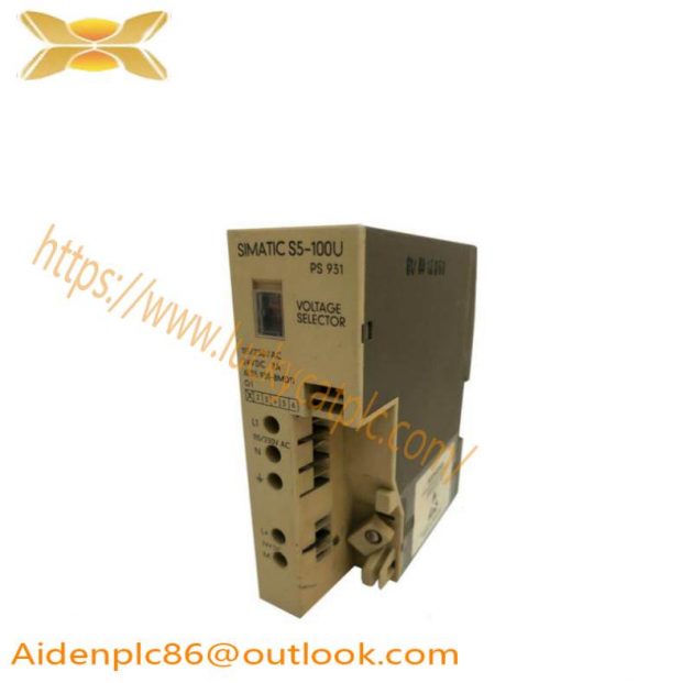 SIEMENS 6ES5931-8MD11 Industrial Power Supply Module