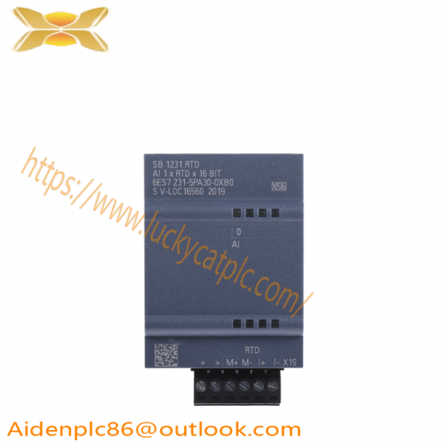 SIEMENS 6ES7 231-5PA30-0XB0 Analog Input Module, for Industrial Automation