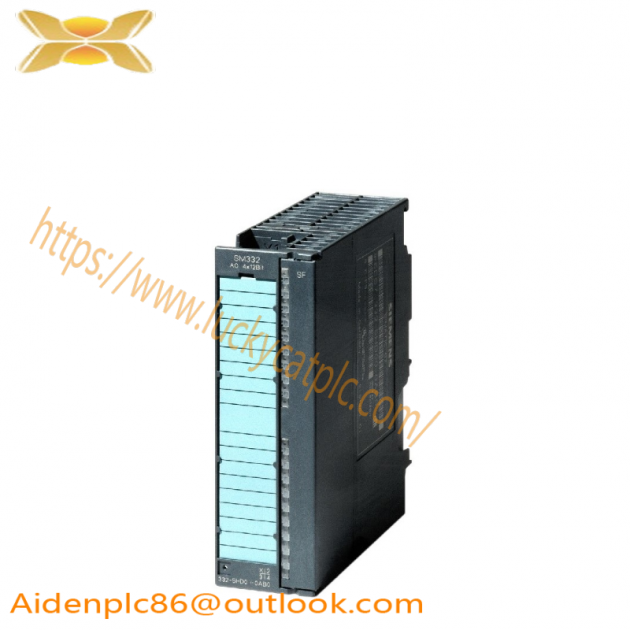 SIEMENS SM 332 Analog Output Module 6ES7332-5HD01-0AB0, Designed for Industrial Automation