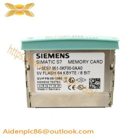 SIEMENS SIMATIC 6ES7951-0KF00-0AA0 Flash Memory Card