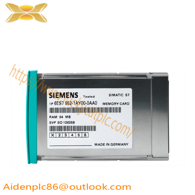 SIEMENS 6ES7952-1KL00-0AA0 Micro Memory Card for S7-400, Industry Standard