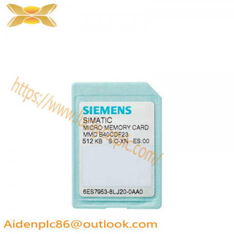SIEMENS 6ES7953-8LJ20-0AA0 S7 Micro Memory Card - Advanced Data Storage Solution for Industrial Automation