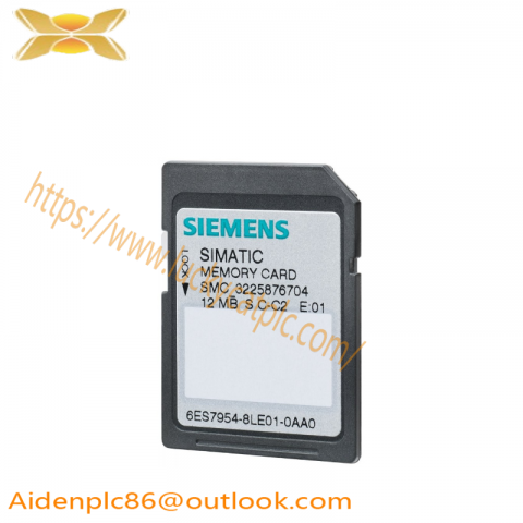 Siemens 6ES7954-8LC02-0AA0: Industrial-grade Memory Card for Automation Solutions
