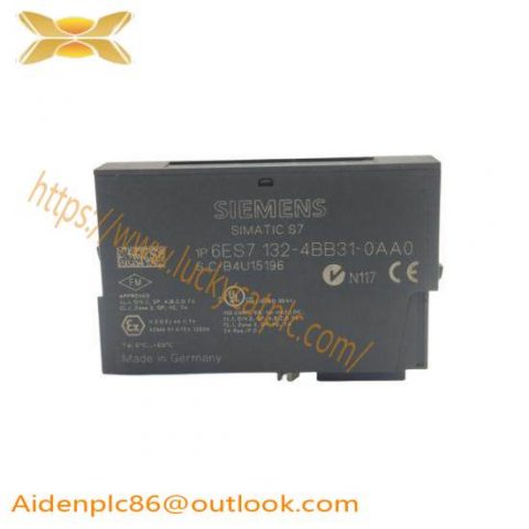Siemens 6ES7 132-4BB31 Electronic Modules - Industrial Control Solutions