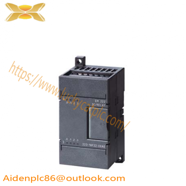 SIEMENS 6ES7 223-1BF22-0XA0 Digital I/O Module, 4DI/4DO, 24V DC