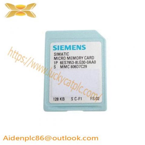 Siemens 6ES7 953-8LG30 Micro Memory Card for Industrial Control