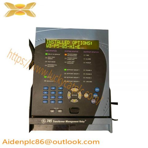 GE 745-W3-P511-G51-HI-R-E Relays: Advanced Transformer Management Solutions