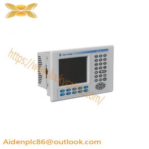 Allen-Bradley 2711P-B6C20D PanelView Plus 600 Compact Terminal, Touch, 5.7 Inch Color Display, Ethernet, RS-232 & Modular Communication Interface, DC Power Supply, 64MB RAM, 64MB FLASH