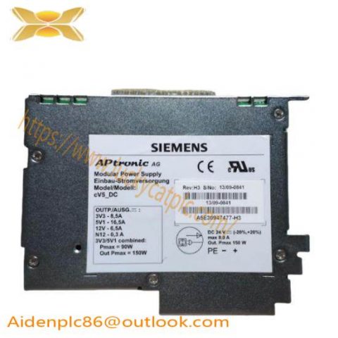 Siemens A5E30947477: Modular Power Supply for Industrial Control Solutions