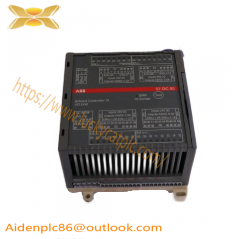 ABB 07DC92 Digital I/O Module for PLC Control