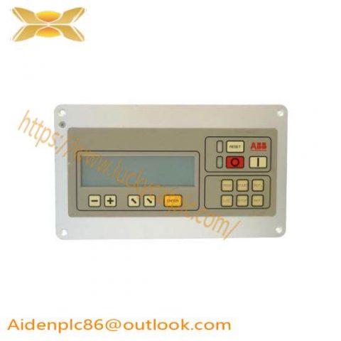 ABB 3ASD399002A17 Display Unit: State-of-the-Art Control Solution