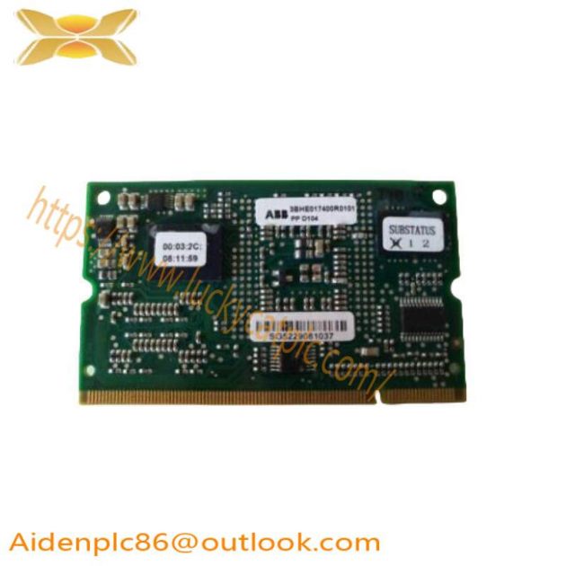 ABB 3BHE017400R0101 - High-Performance Main Control Board