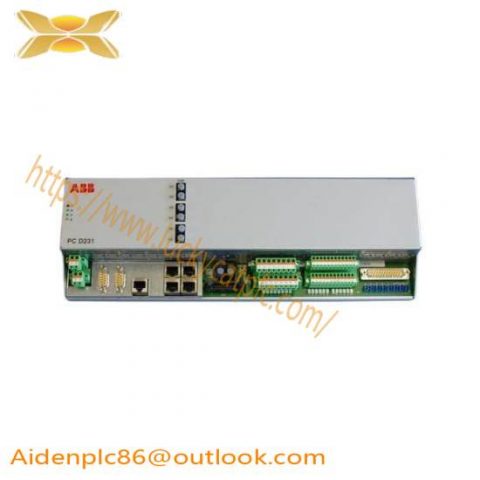 ABB 3BHE025541R0101 PCD231B Exciter Control Module; Manufacturer: ABB