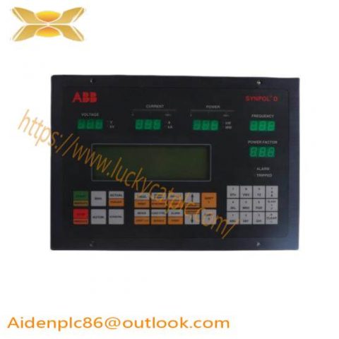 ABB 3DDE300410 CMA 130: Advanced Display Front Panel for Industrial Control Systems