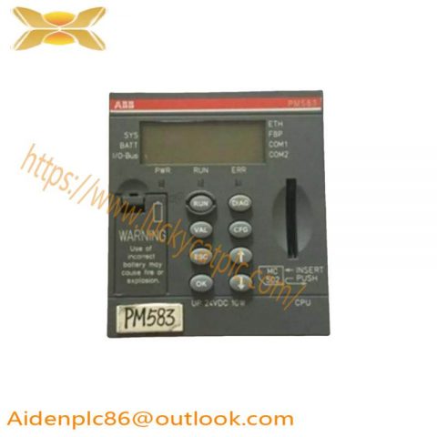 ABB AC500 CPU PM583-ETH: High Performance Modular Controller