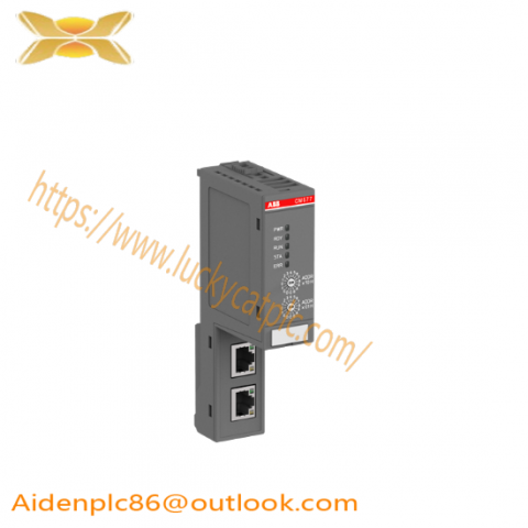 ABB CM597-ETH: AC500 Ethernet Communication Module, High-Speed Networking for Industrial Automation