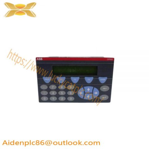 ABB CP502 Text Display Panel: Advanced Control System Interface, 1SBP260190R1001-A