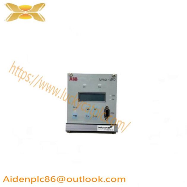 ABB EC-BOM-G009HLA012: Uvisor MFD Control Unit, Industrial Automation Solutions