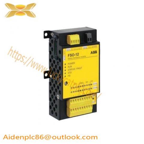 ABB FSO-12 Safety Function Module - Enhancing Industrial Automation with Unmatched Reliability