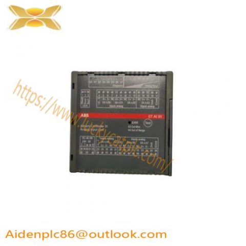 ABB GJR5251600R0202 07AI91 Analog I/O Module for Industrial Automation