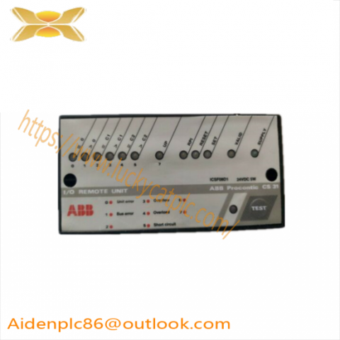 ABB ICSF08D1 Remote Unit: Advanced Industrial Control System Module