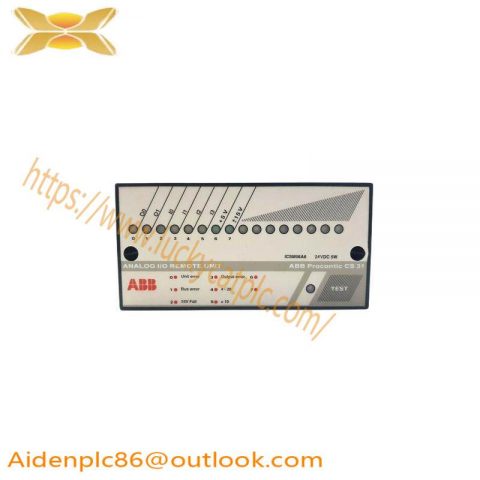 ABB ICSM06A6 FPR3350601R1062 - Remote Analog I/O Unit for Industrial Automation
