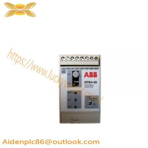 ABB NPBA-80 PROFIBUS ADAPTER - Advanced Industrial Control Solution