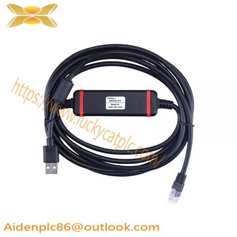 ABB NPCU-01 Industrial Debugging Cable, High-Speed Data Transfer for PLC Systems