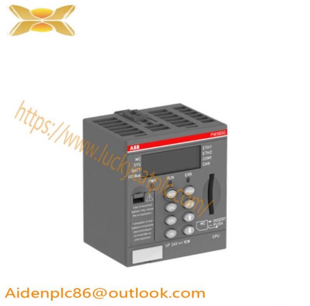 ABB PM5650-2ETH Processor Module, Industrial Automation Solutions