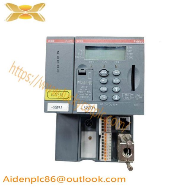 ABB PM590-ETH Programmable Logic Controller Automation System