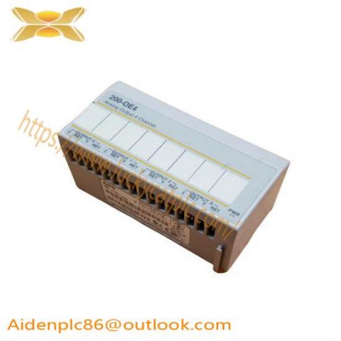 ABB S200-OE4: 4-Channel Analog Output Module for Industrial Automation