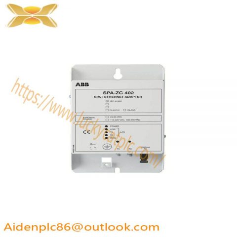 ABB SPA-ZC 402 Ethernet Adapter Module, Industrial Control Solutions
