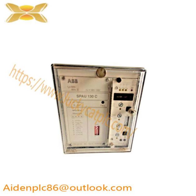 ABB SPAU130C-AA - High-Performance Voltage Relay, ABB Controls, Module, Relay