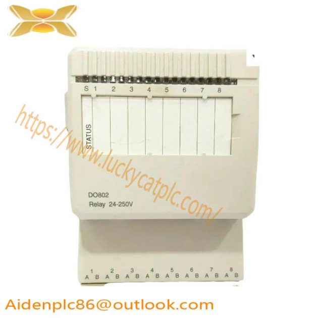 ABB YPH105E YT204001-FC | High-Performance Digital Output Relay with 8 Channels, for Industrial Automation