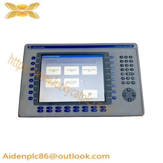 Allen Bradley 2711P-RDB10C/B Display Module: Industrial Control Innovation