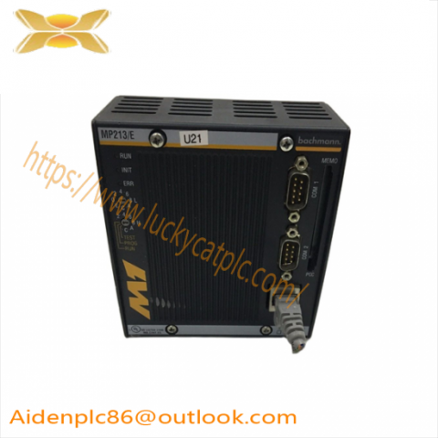 Bachmann MP213/E CPU Module - Advanced Control Solution for Industrial Automation