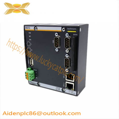 Bachmann MX213 CPU Module - High-Performance Processor for Industrial Automation